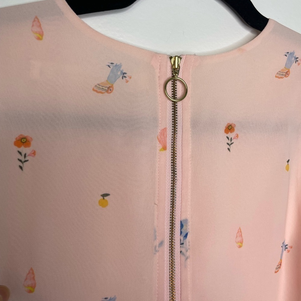 Twik X Estée Preda chiffon novelty floral dress - Picture 11 of 11